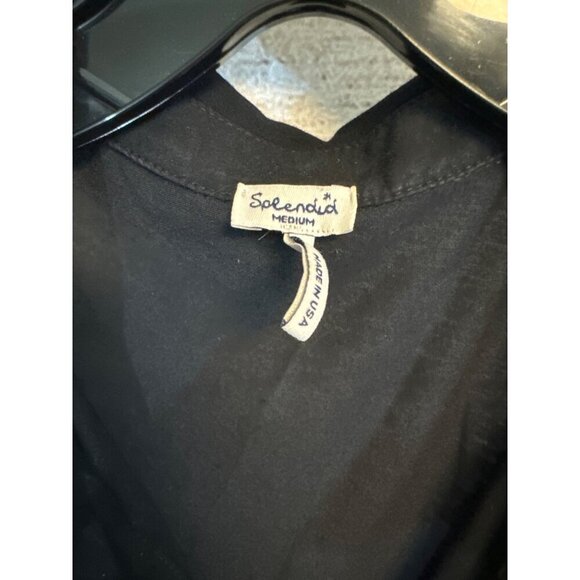 Splendid Sleeveless Black Top M - Picture 3 of 4